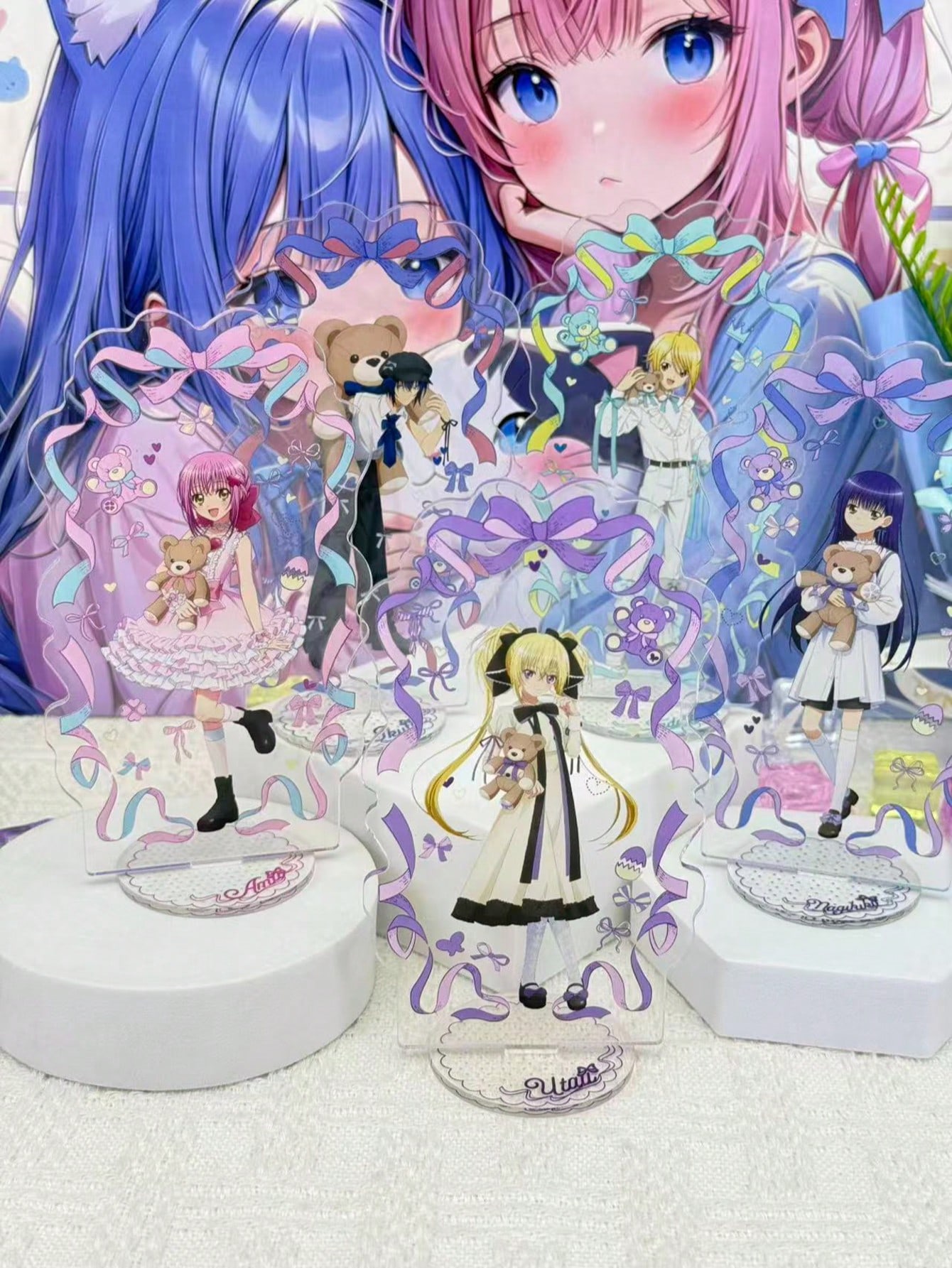Event Support - Anime-Acryl-Standfigur, niedliche Figuren-Displayfigur, Manga-Merchandise, Sammlerstück, Tischdekoration,