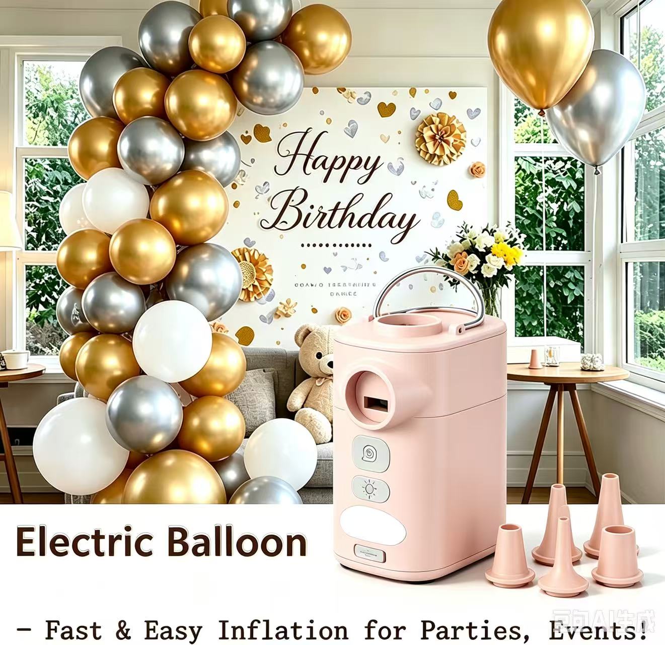Elektrische Ballonpumpe Tragba – Balloon Pump Hand Bewertung und Preis