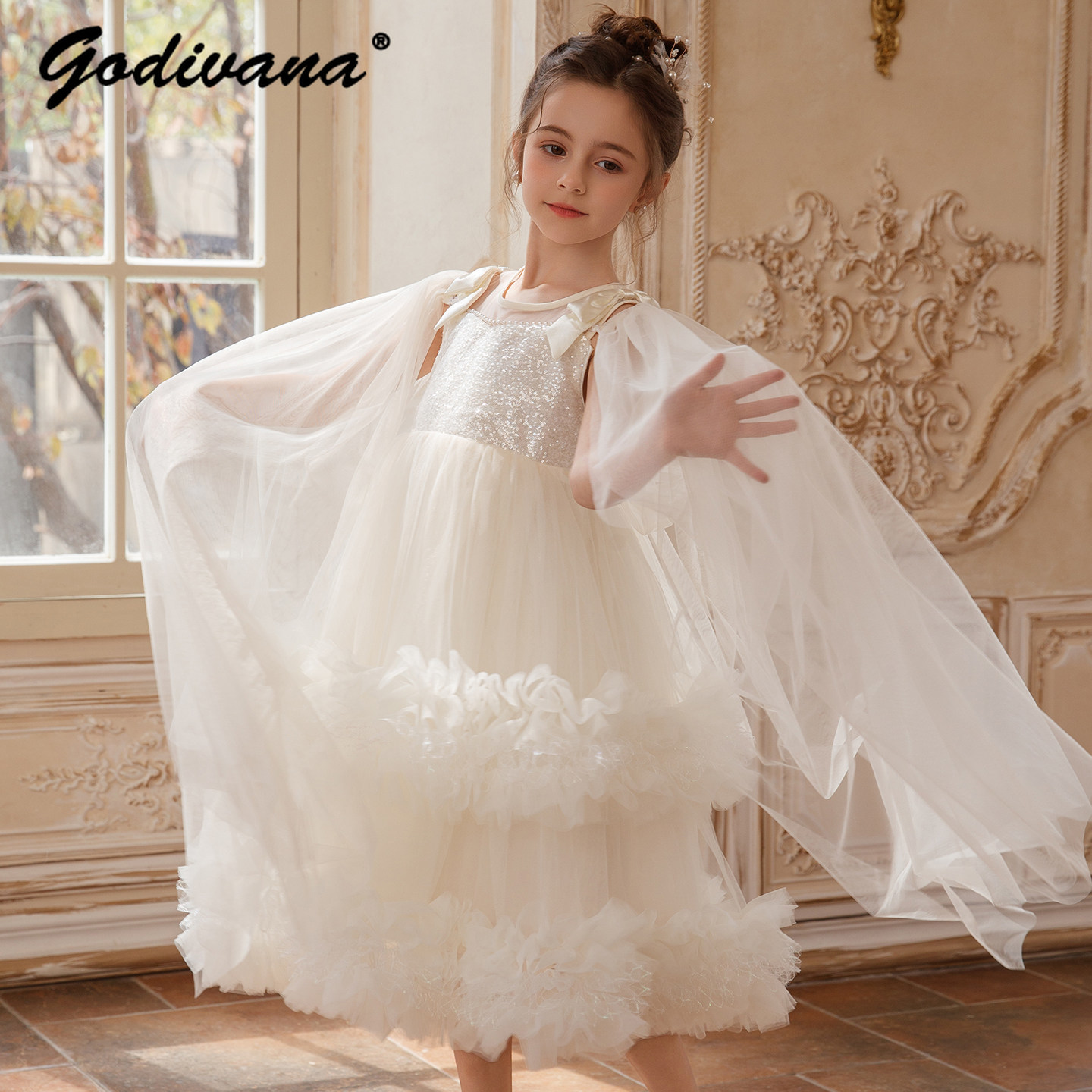 Süßes Mädchen-Prinzessinnenkle – Glitter Tablecloth Bewertung und Preis