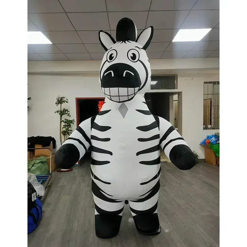 Aufblasbares Zebra-Maskottchen – Event & Party Supply Photos Bewertung und Preis