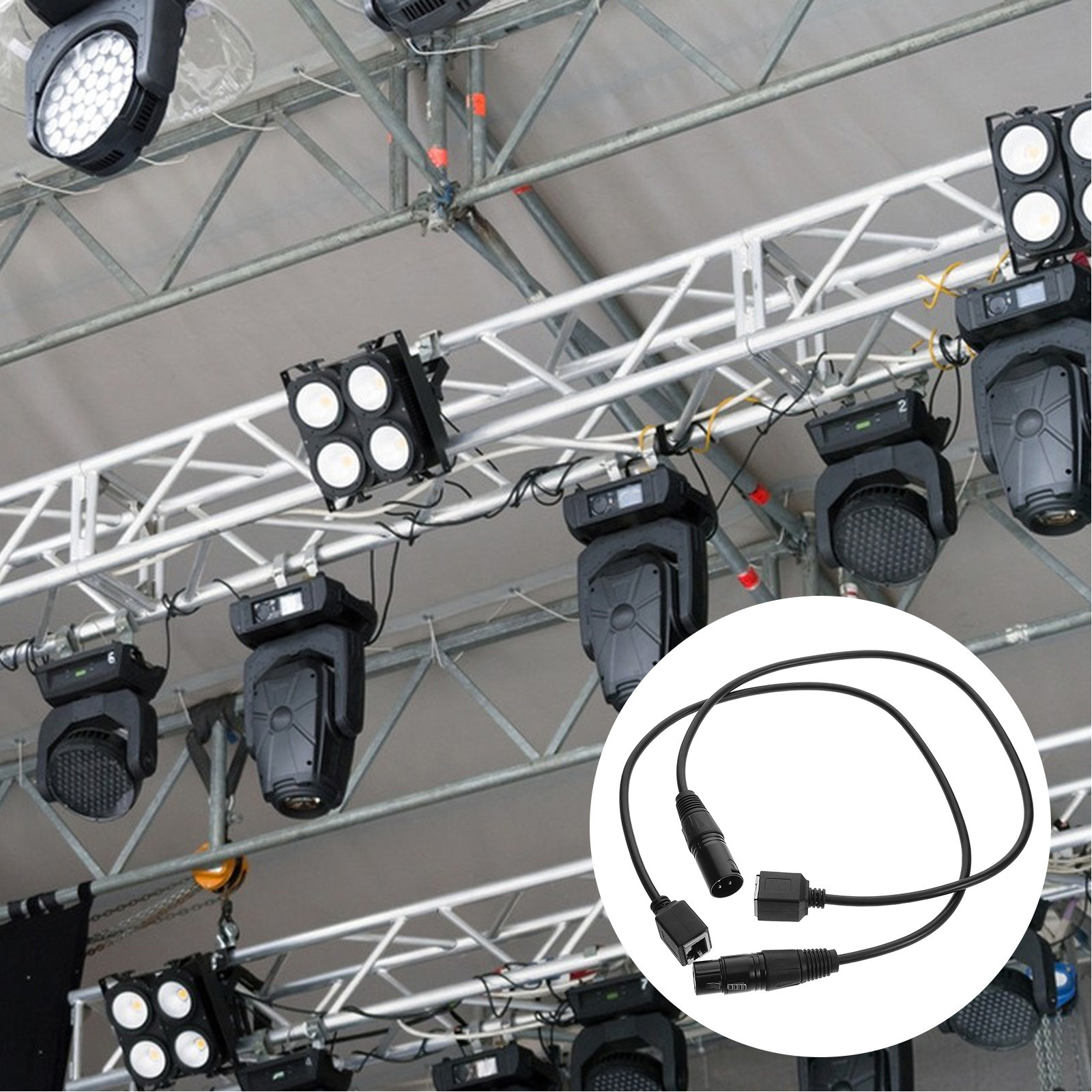 2 Stück Beleuchtungsadapterkab – Event & Party Supply Photos Bewertung und Preis