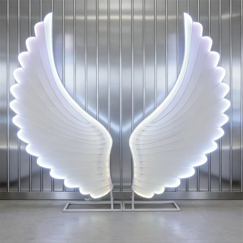Leuchtende Engelsflügel Lichtr – Neon Sign Party Bewertung und Preis