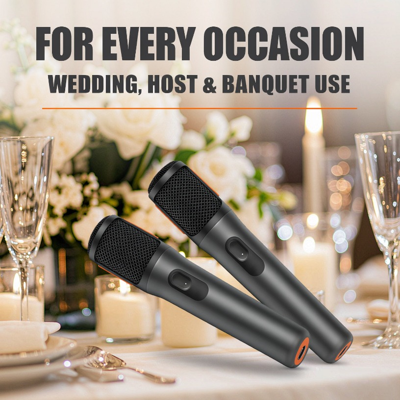 Drahtloses Mikrofon, Dual-Hand – Event & Party Supply Photos Bewertung und Preis