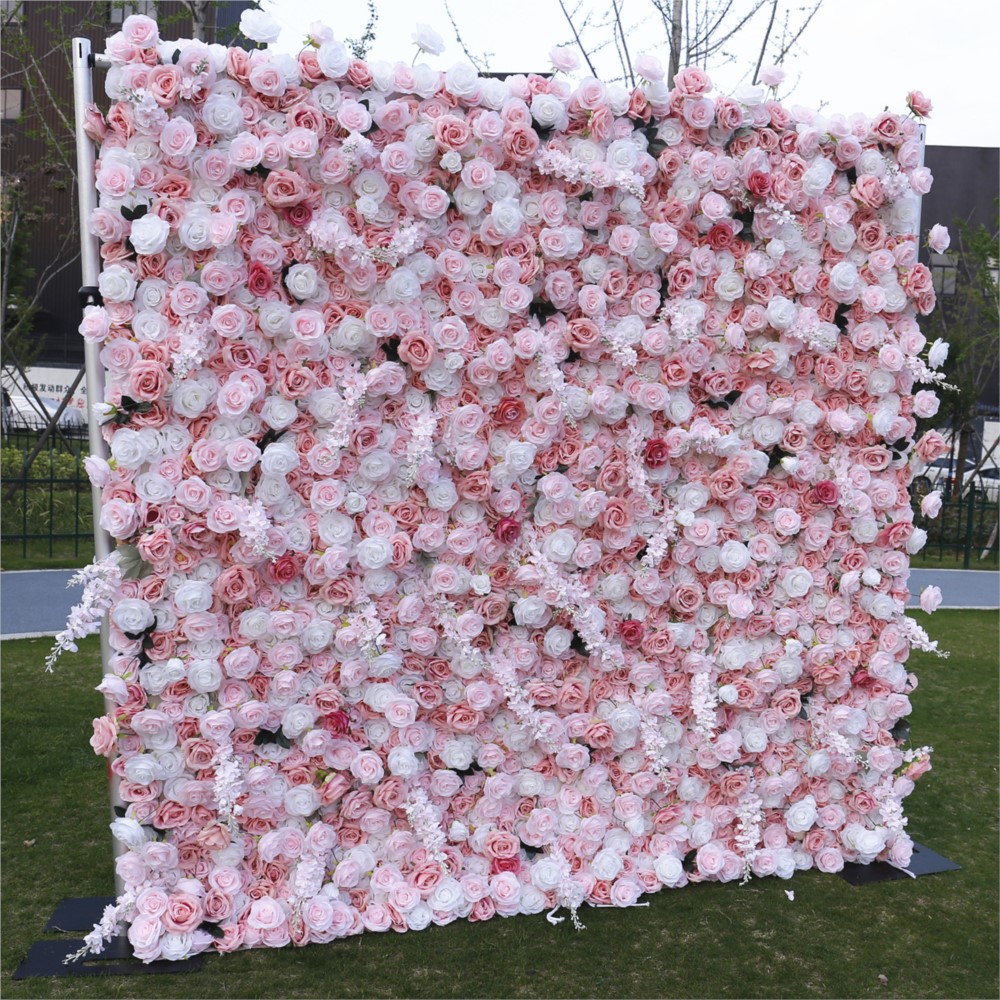 Uflower 5D Rosa-Weiß Rosenstof – Flower Wall Panel Bewertung und Preis
