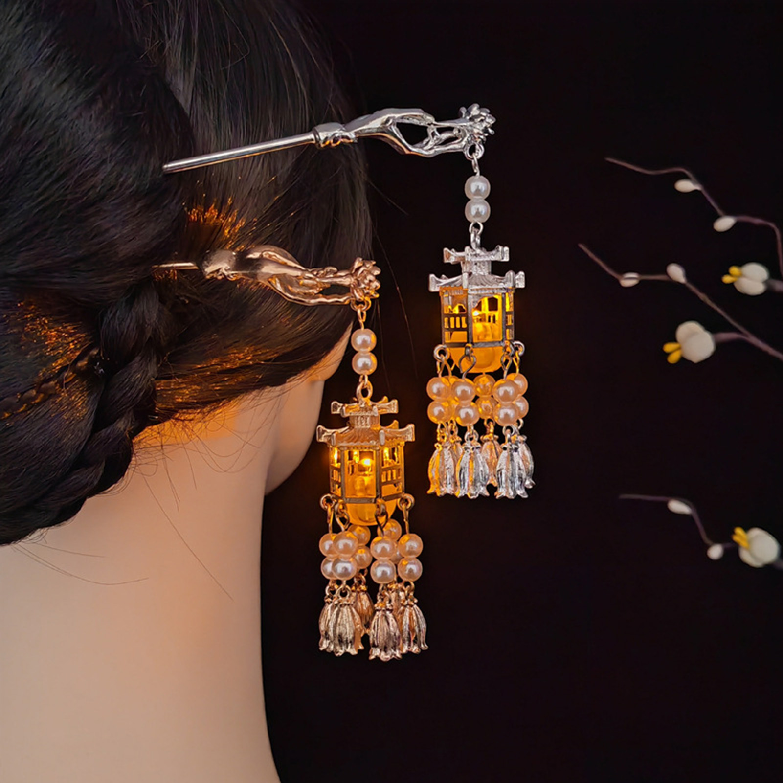 Retro Chinesischen Stil Haar S – Neon Sign Party Bewertung und Preis